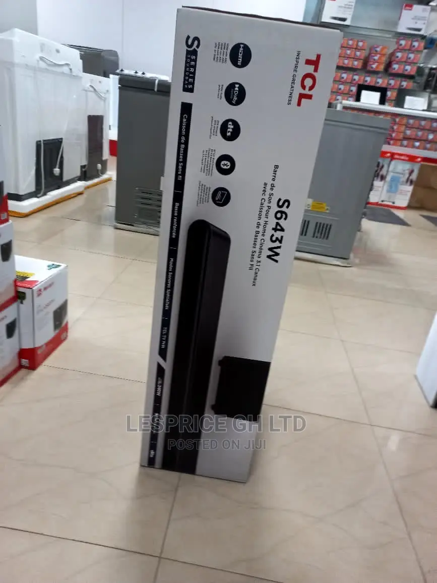 TCL Bluetooth 3.1ch Inbuilt Sub Woofer
