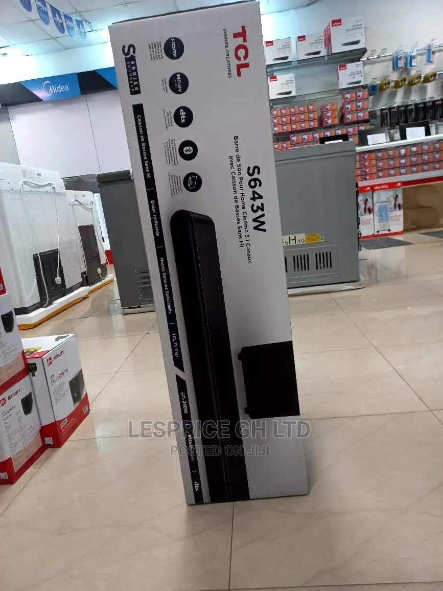 TCL Bluetooth Sound Bar at Energy Saving