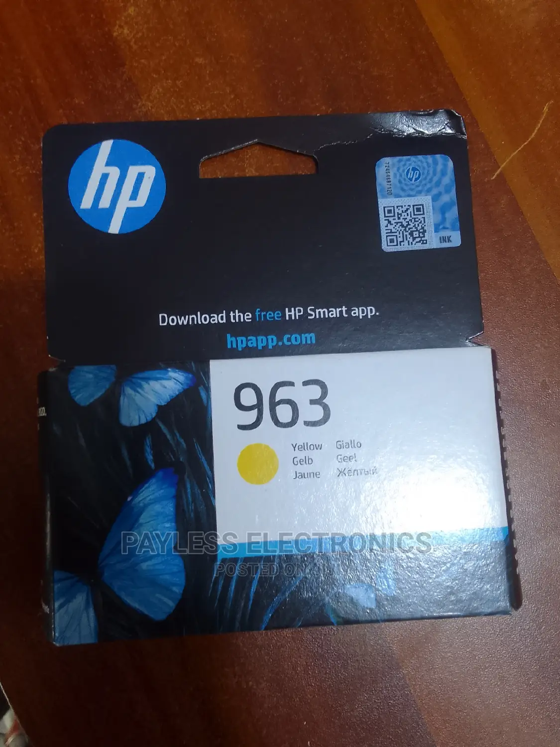 Hp 963 Yellow Ink Cartridges