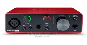 Focusrite Scarlett Solo 3rd Gen USB Audio Interface.