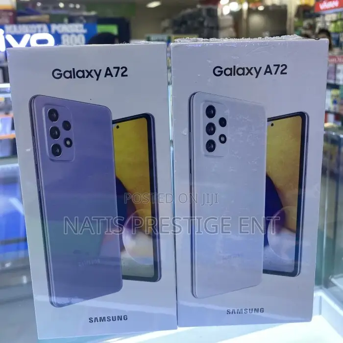 New Samsung Galaxy A72 256 GB Purple