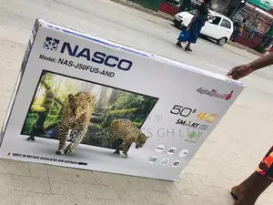 Nasco 50 Inches Glossy UHD Smart LED Tv
