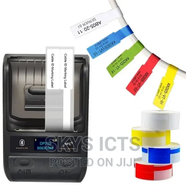 Portable Label / Barcode Printer With Free Software