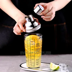 400ml Calibrated Cobbler Glass Shaker