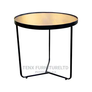 Coffee Table (Metal Edges Around )