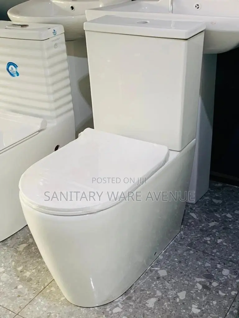 British Water Closet - Slim Tank Toilet - High Flow WC