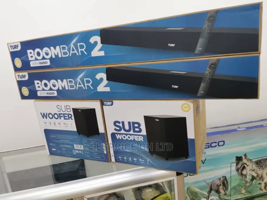 Turf Boom Bar Sound Bar and More