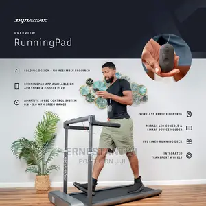 Foldable Treadmill From Dynamax, UK