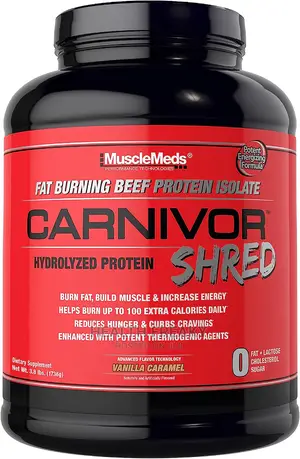 Carnivor Shred Fat Burner Beef Protein Muscle Builder