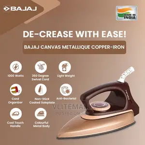 Bajaj Canvas Metallique Copper Dry