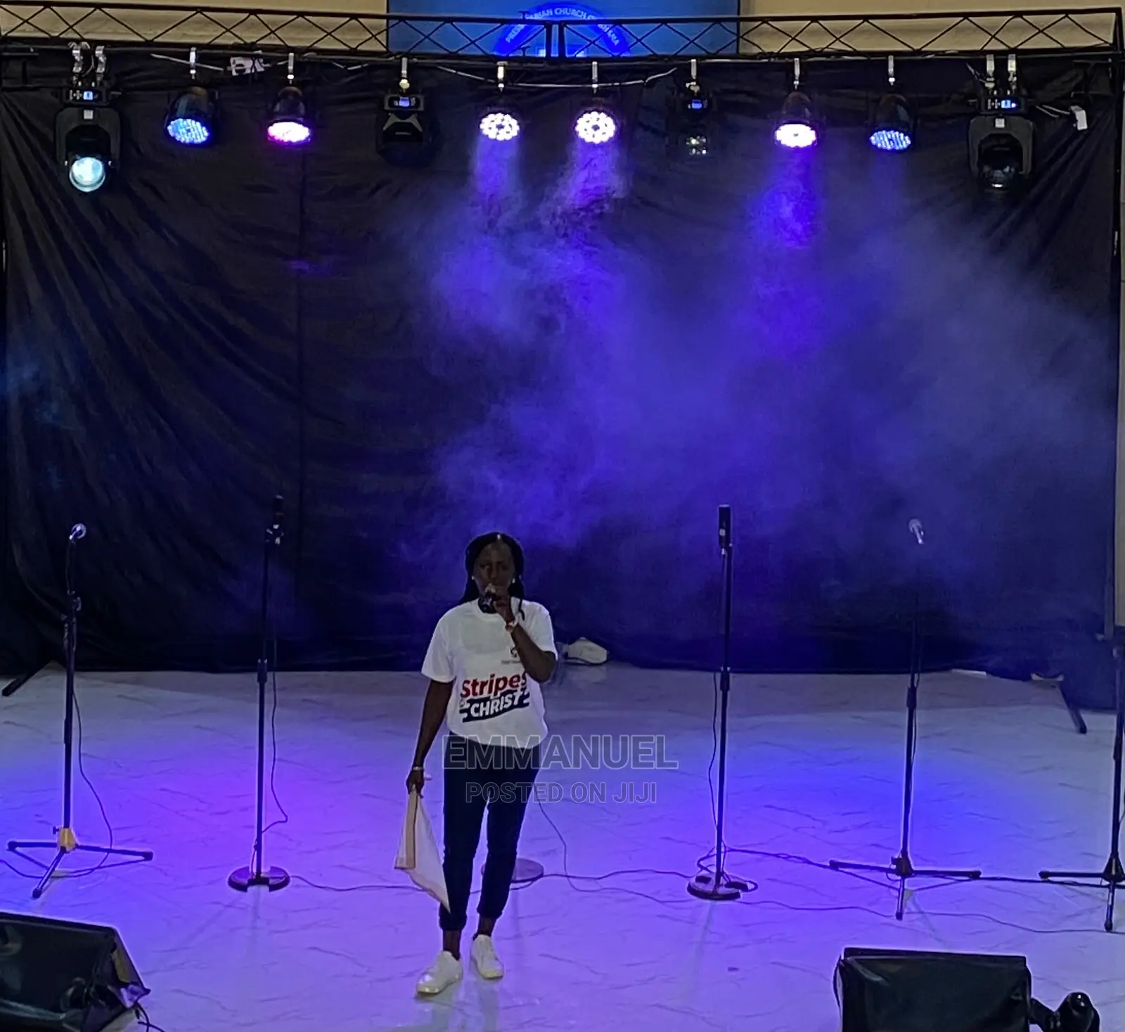 Stage Lights, Smoke Machine and Local Trusses for Rent