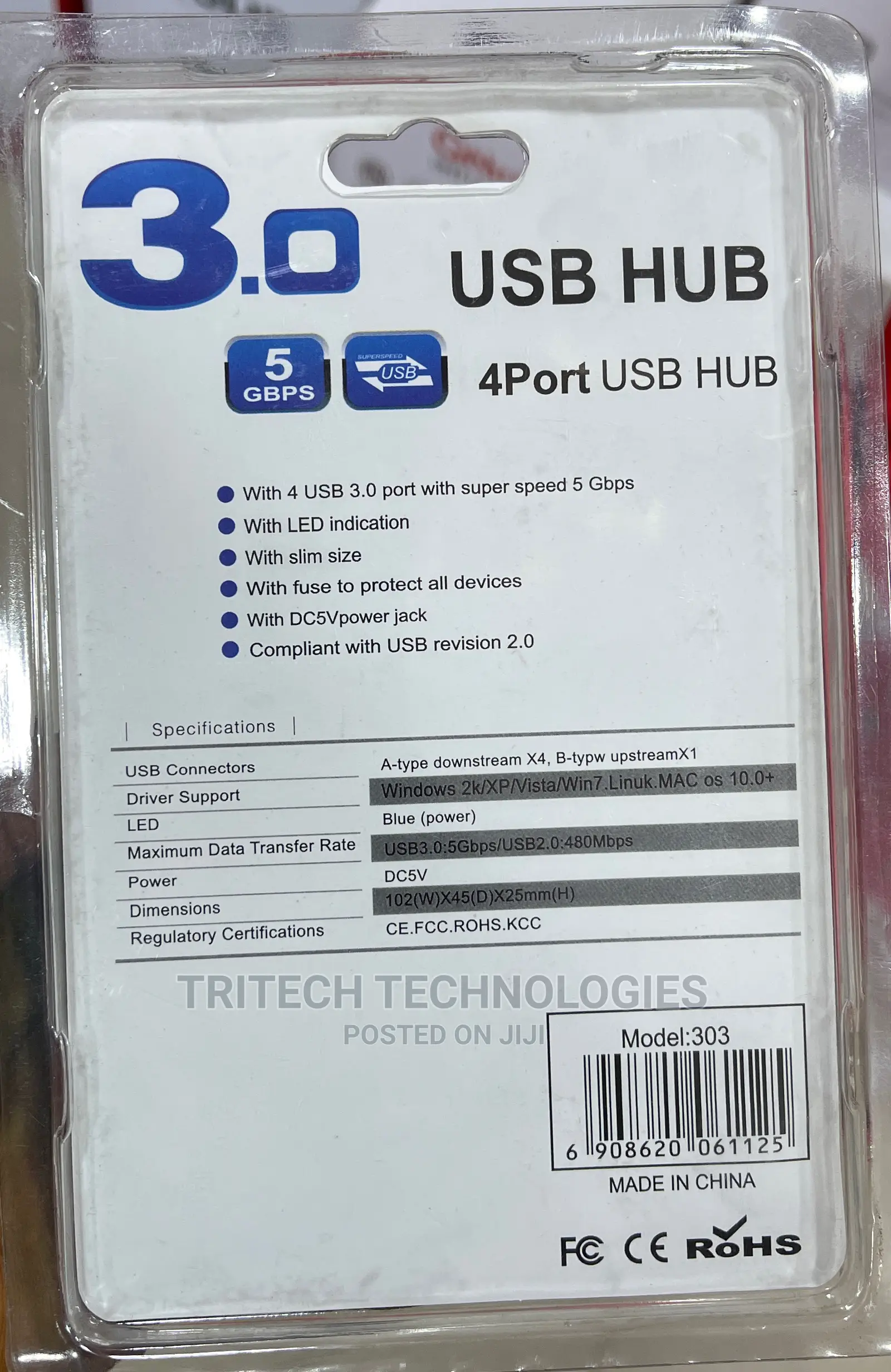 4port USB Hub 3.0
