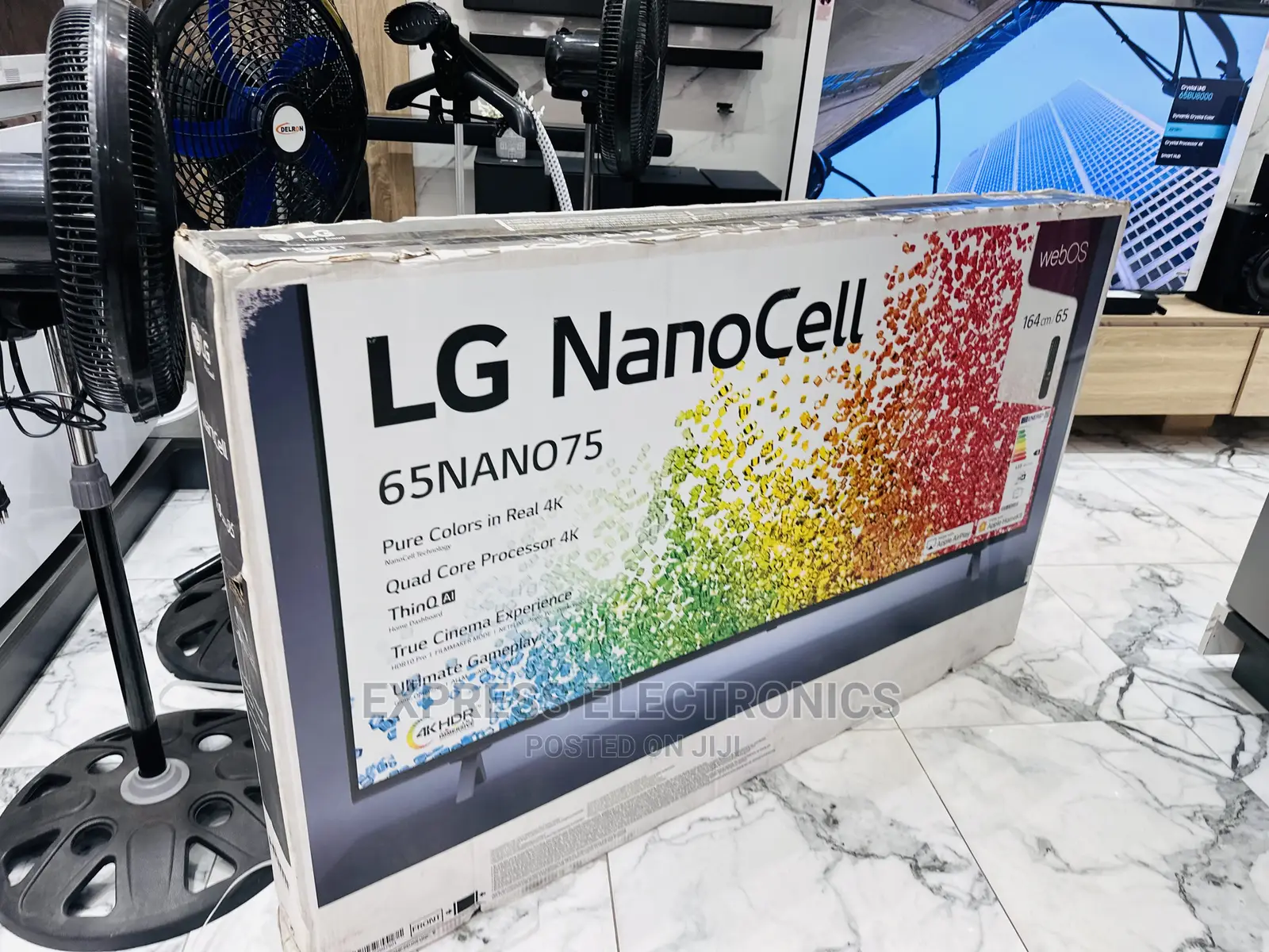 A New Slim Lg Tv UHD Smart Nano756 65”