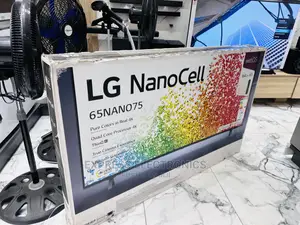 A New Slim Lg Tv UHD Smart Nano756 65”