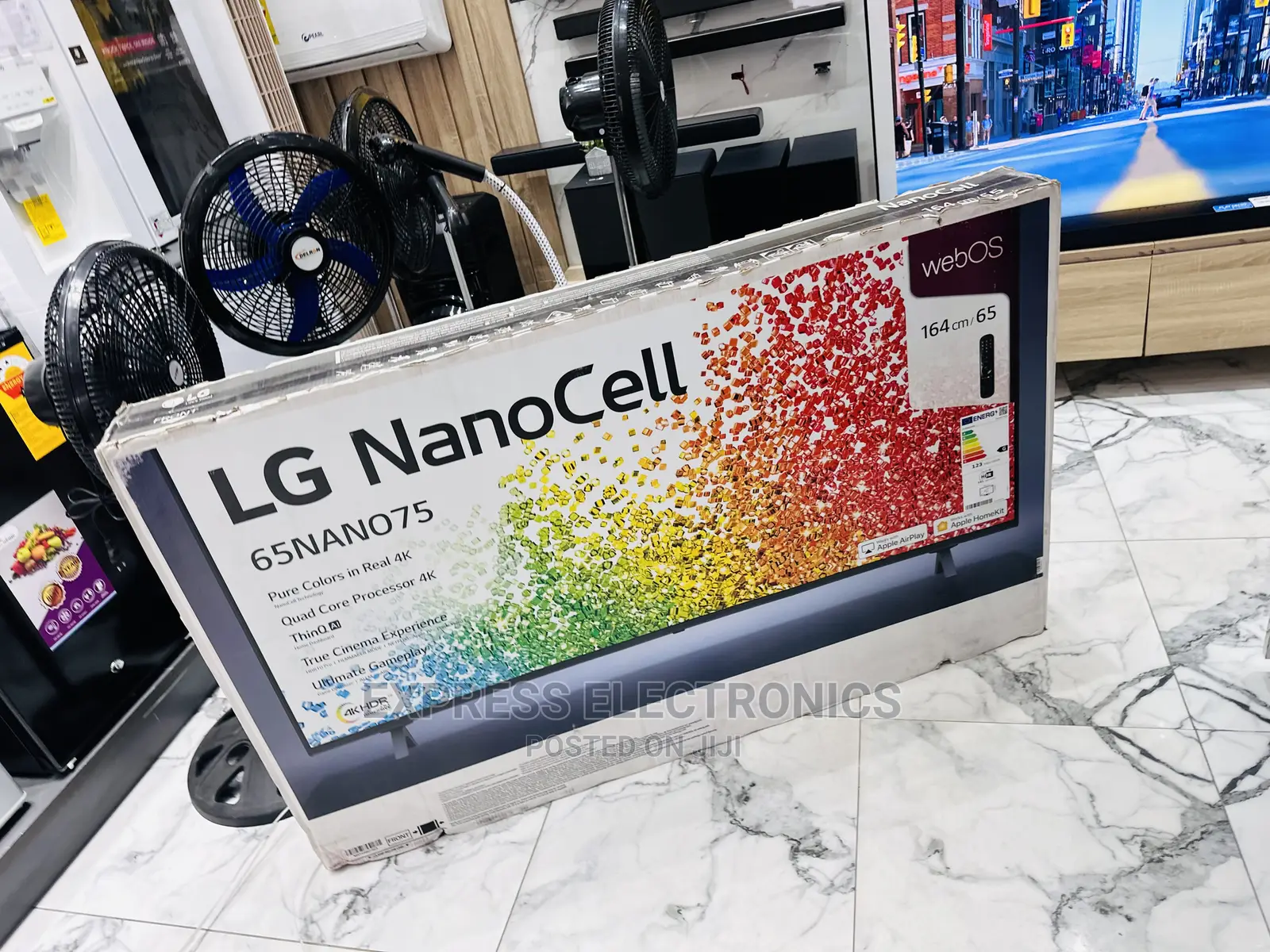 A New Slim Lg Tv UHD Smart Nano756 65”