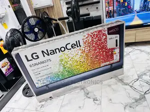 A New Slim Lg Tv UHD Smart Nano756 65”