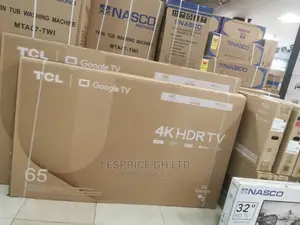 High Resolution TCL 65” Android Smart TV