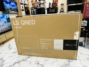 A New Sleek Slim 75QNED813 LG Tv  UHD Smart Tv