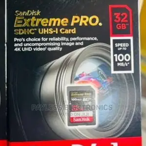 Sandisk Extreme Pro 32GB Camera Memory Card
