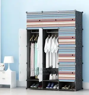 12 Cube Plastic Wardrobe
