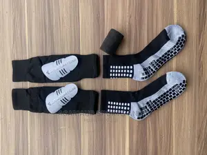 Original Set of Grip Socks, Half Hose , Shin Guard and Tape