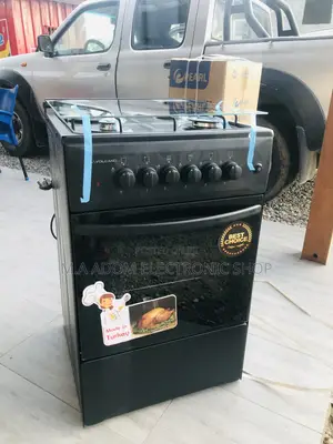 Super Black Volcano Gas and Electric Cooker(3+1)