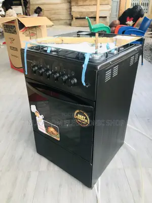 Acquire Black Volcano Gas and Electric Cooker(3+1)