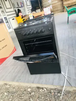 Secure New Black Volcano Gas and Electric Cooker(3+1)