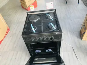 Secure Best Black Volcano Gas and Electric Cooker(3+1)