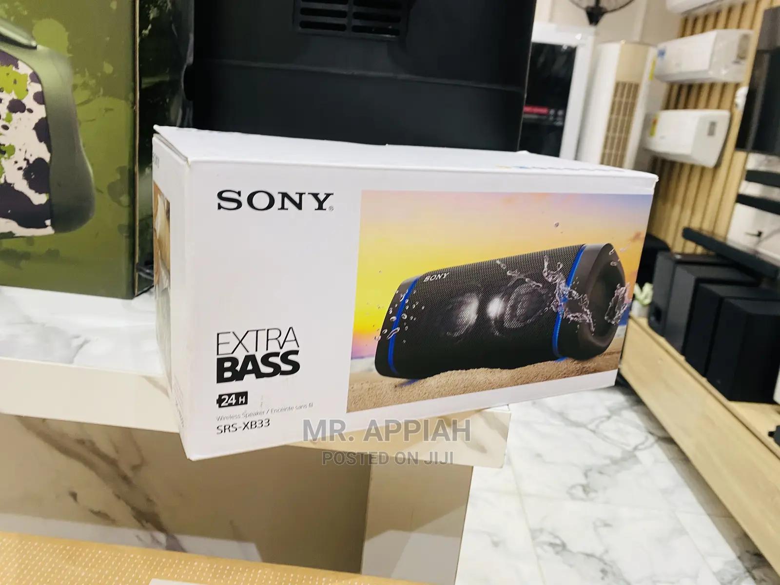 Quality Sony SRS-Xb33 Chargeable Speaker(Black) 