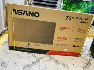 75 Inches Glossy Asano LED UHD Smart Crystal Tv