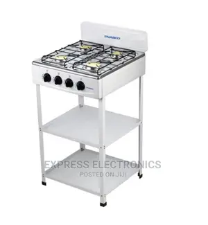Stay Cool  With NASCO STOVE 4 GAS BURNERS Cooker