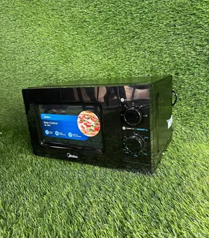 Stay Cool  With Midea Microwave Oven Black