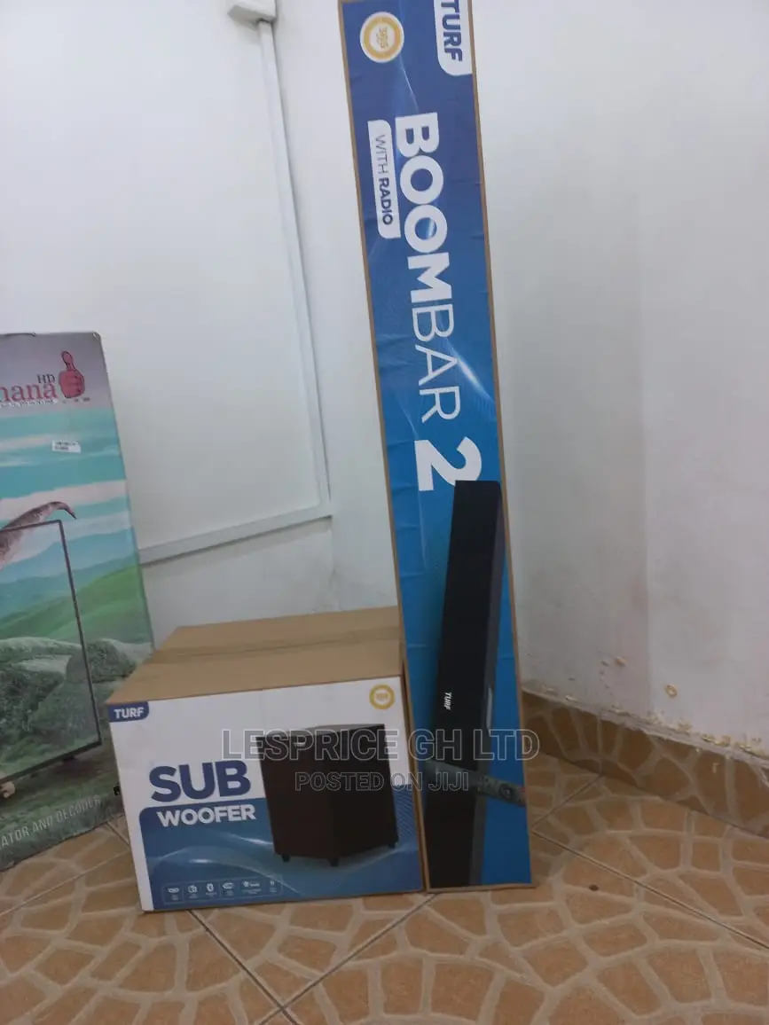 Experience the Stereo Sound Bar With Sub Woofer