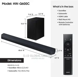 SAMSUNG HW-Q600C 3.1.2 Wireless Sound Bar Dolby Atmos (2023)
