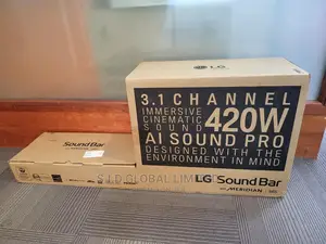 LG Soundbar S65Q 3.1-Channel 420W Bluetooth HDMI Optical USB
