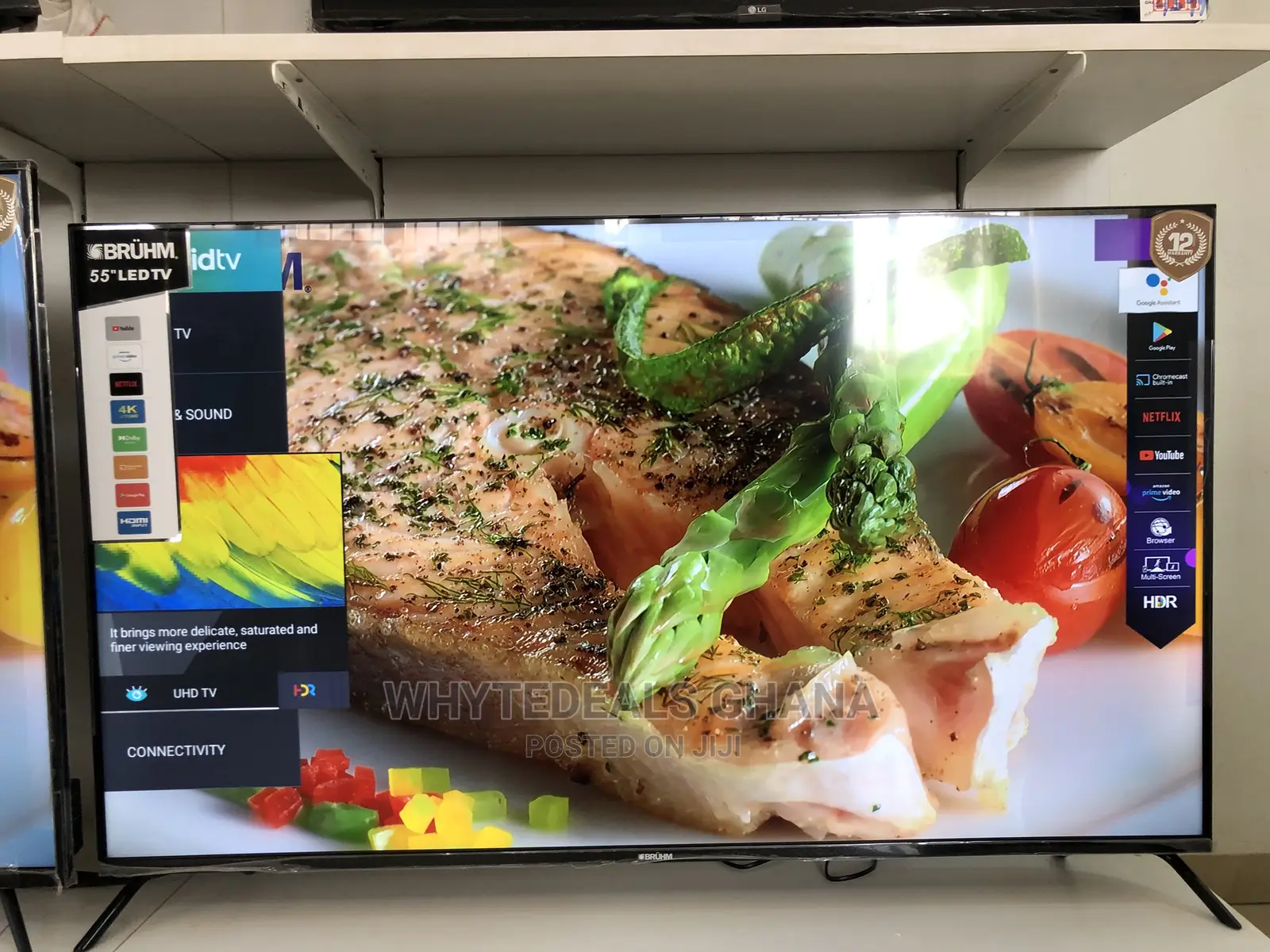 43 Inch Bruhm Full HD Bluetooth Smart Android LED TV 2023