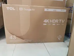 Quality/TCL 43” Android Smart HDRTV