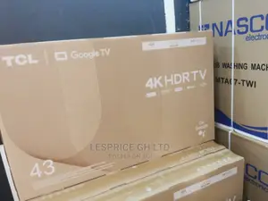 Edgeless Design//TCL 43” Android TV