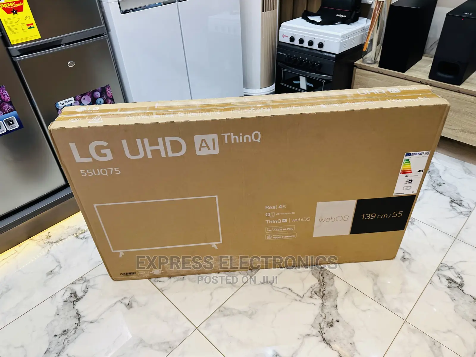 Fresh Glossy UHD Smart LG Tv 55”UQ7500 Tv