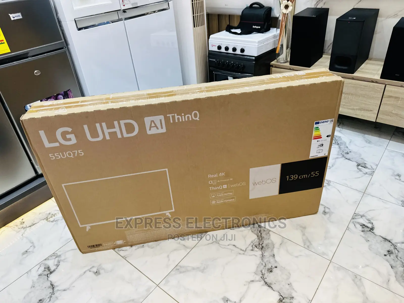 Fresh Glossy UHD Smart LG Tv 55”UQ7500 Tv