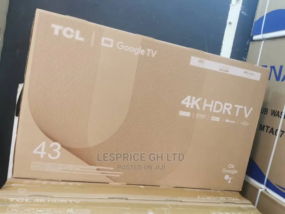TCL 43” Android HDRTV//Wi-fi Google
