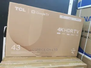 TCL 43” Android HDRTV//Wi-fi Google