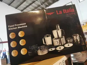 La Italia 1000w Food Processor Check