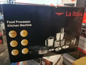 La Italia 1000w Food Processor-Kitchen Machine