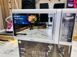 Exclusive Design Sliver Midea Microwave EM928ETB Oven