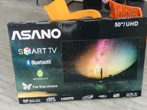 Designed Asano 50 Inches Glossy Smart LED UHD Tv