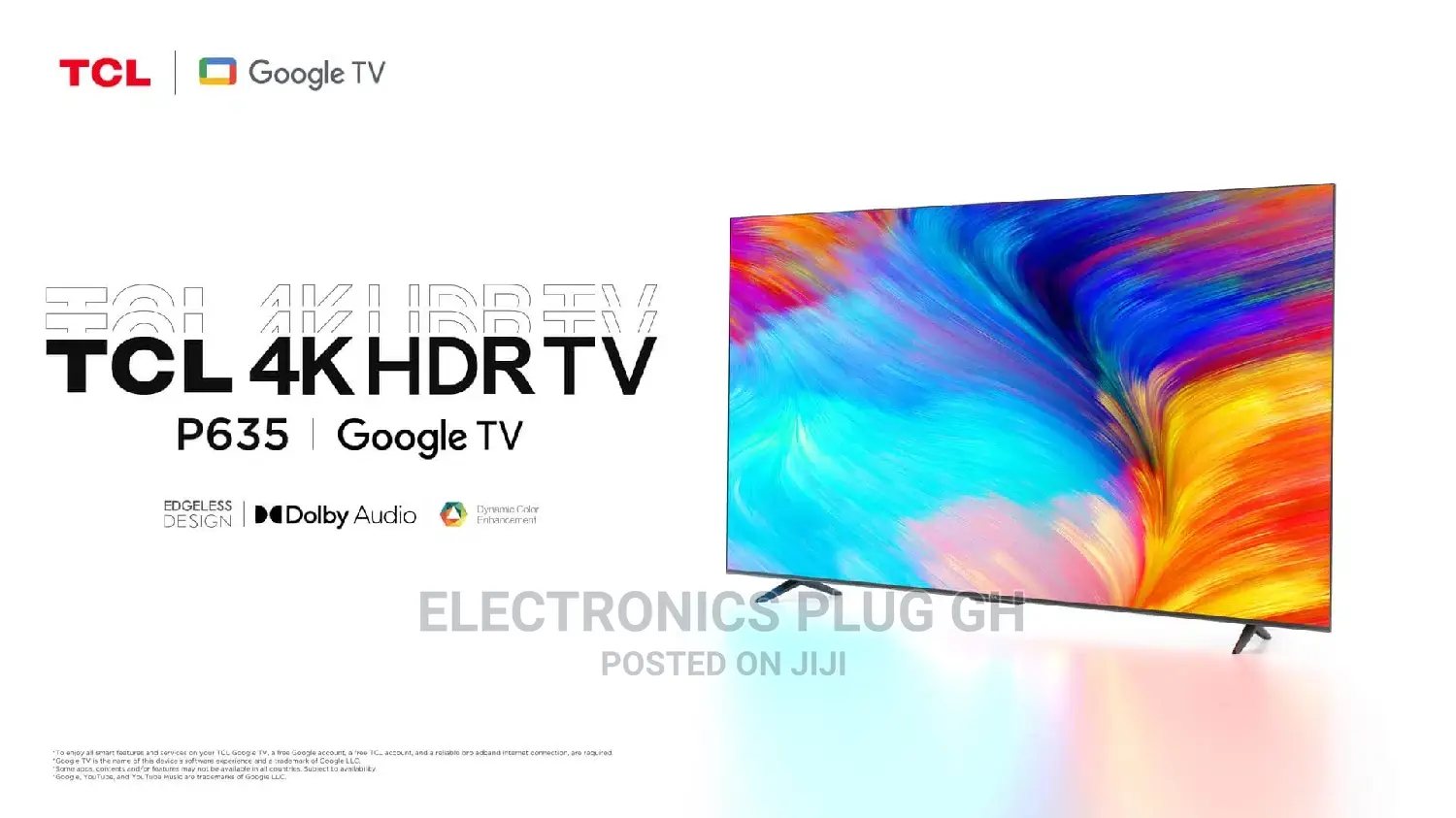 TCL 50 inches Qled Smart Android TV
