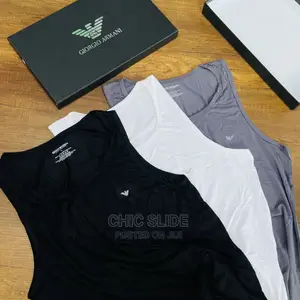 Armani Tank Tops 3 in a Box