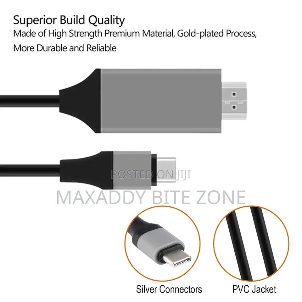 Type C to Hdmi Usb 3.1 to Hdmi Compatible Adapter Cable